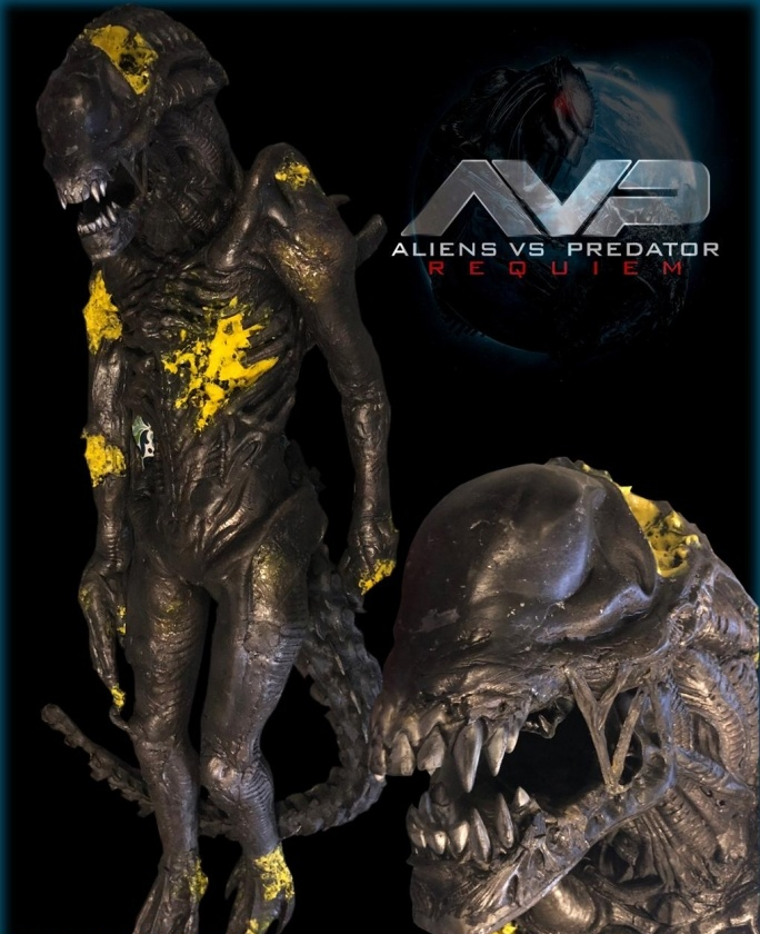 Battle Damaged Xenomorph