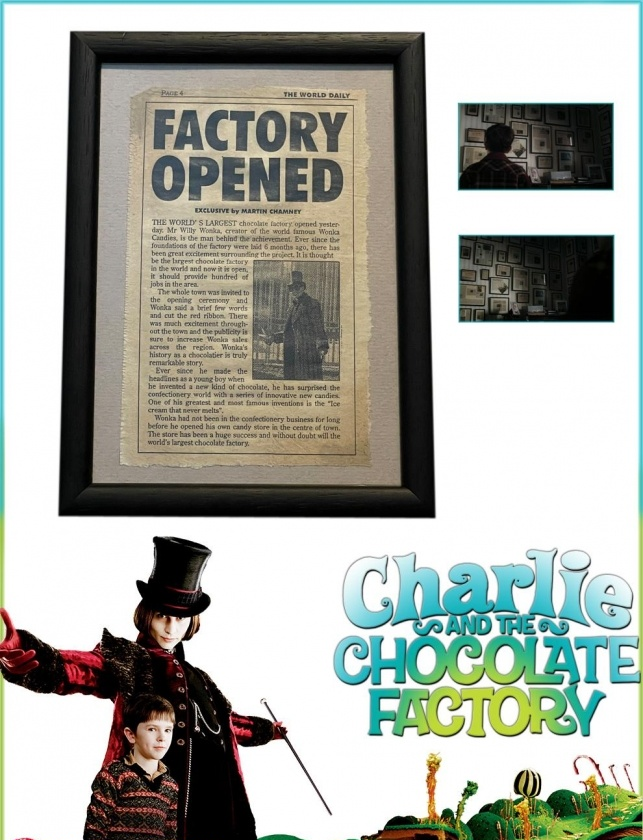 “Factory Opened” Newspaper Clipping