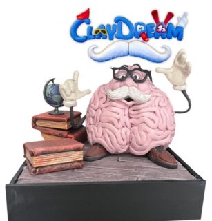 Will Vinton’s Intelligence Side of the Brain Puppet