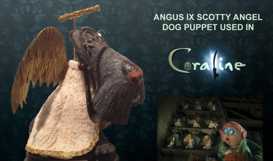 “Angusl IX” Taxidermied Dog Puppet