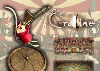 Circus Mouse Puppet with Trombone