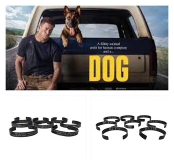 8x Screen Worn Dog IDs