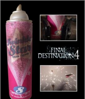 Twinkle Star Hair Spray Can