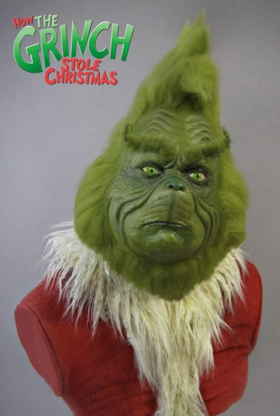 Grinch Bust