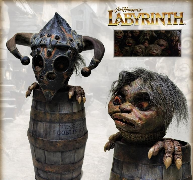 Goblin Puppet Head and Helmet