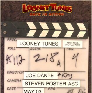 Looney Tunes: Back in Action Filming Slate