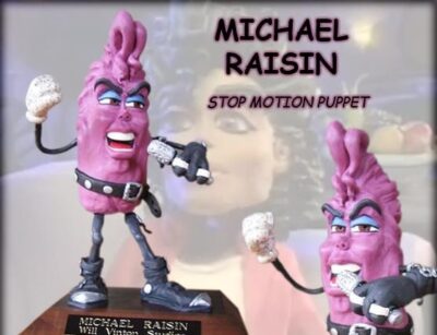 Michael Jackson Raisin Puppet