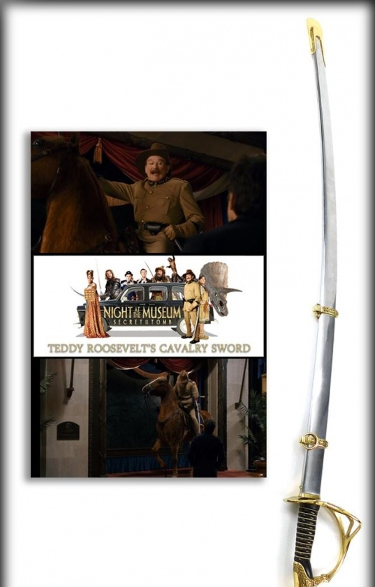 Theodore Roosevelt’s (Robin Williams) Cavalry Sword and Scabbard