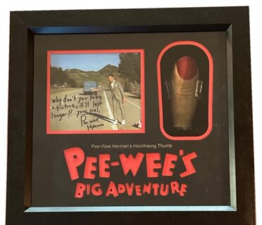 Pee-wee’s (Paul Reubens) Hitchhiking Thumb