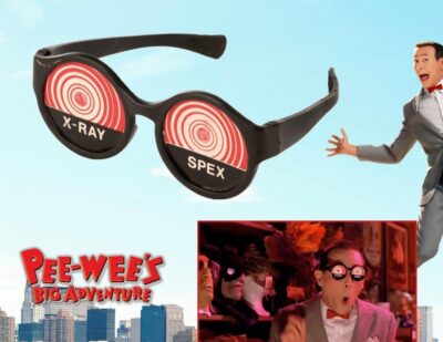 Pee-wee’s (Paul Reubens) “X-ray Spex”