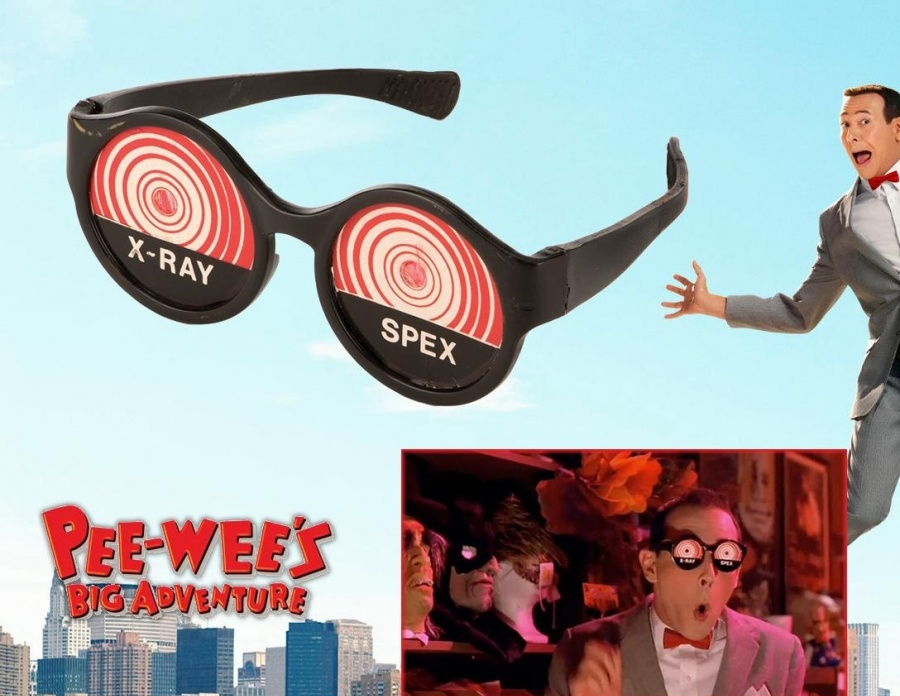 Pee-wee’s (Paul Reubens) “X-ray Spex”