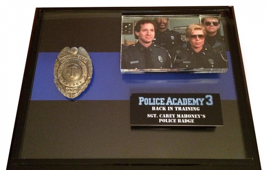 Sgt. Carey Mahoney’s Police Badge