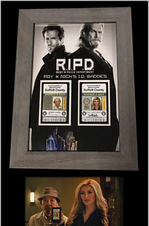 Roy and Nick’s ID Badges
