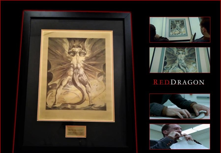 “Red Dragon” Watercolor Painting