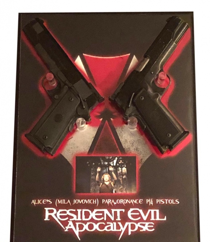 Alice’s (Milla Jovovich) Para-Ordnance P14 Pistols