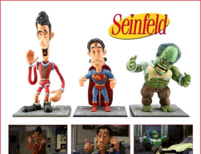 Super Seinfeld Stop Motion Puppets