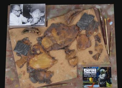 Yoda’s Screen Used Facial Prosthetics