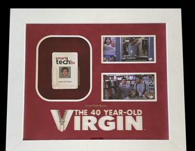 Andy’s (Steve Carrell) Smart Tech Badge