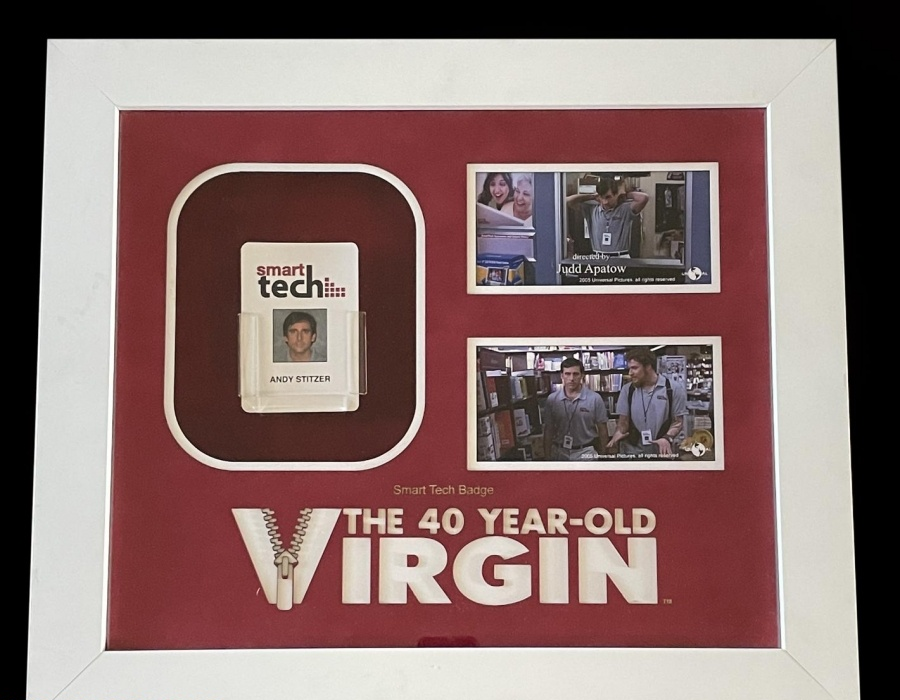 Andy’s (Steve Carrell) Smart Tech Badge