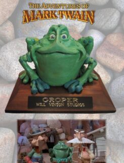 Groper the Frog Puppet