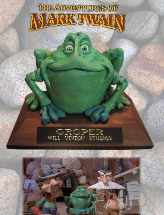 Groper the Frog Puppet