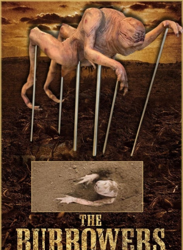 Burrower Rod Puppet Creature