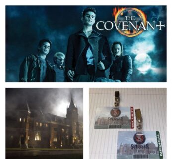 Screen Used SPENSER ACADEMY ID BADGES