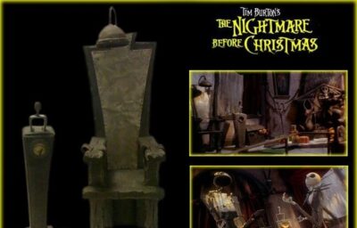 Jack Skellington’s Electric Chair and Switch