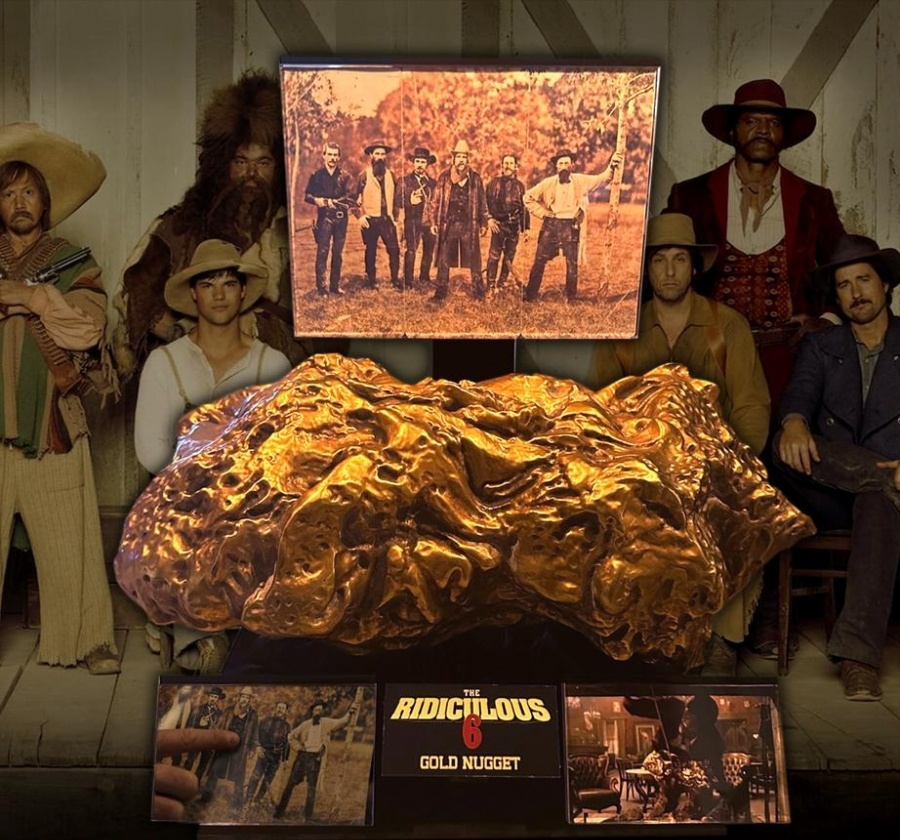 Gold Nugget and Vintage Dad Picture
