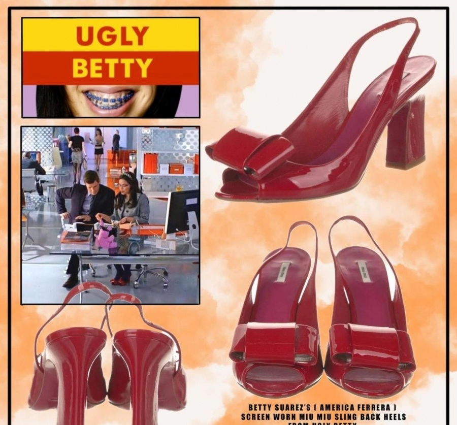 Betty Suarez’s Screen Worn Red Heels